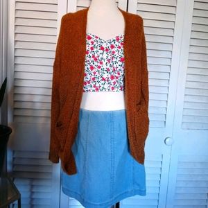 Cozy Brown Cardigan